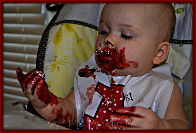 First birthday ~ first cake!