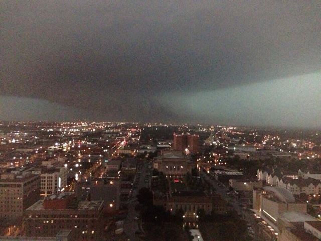 Oklahoma City Tornado, May 31, 2013 Photographer Chris Morrow ~ taken from Facebook