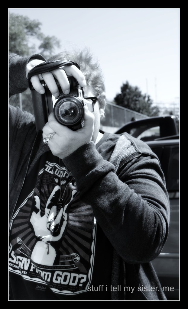 fall vacation lorri bl &w