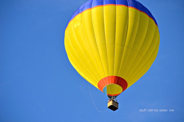 hot air balloons 063 yellow entire