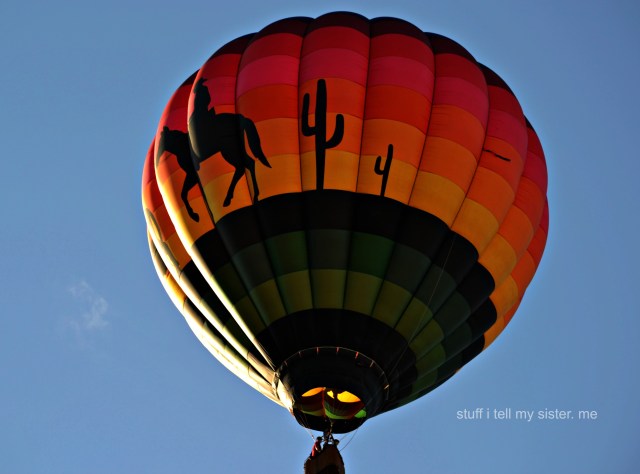 hot air balloons 068 horse