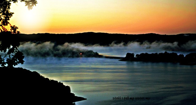 arkansas sunrise fog